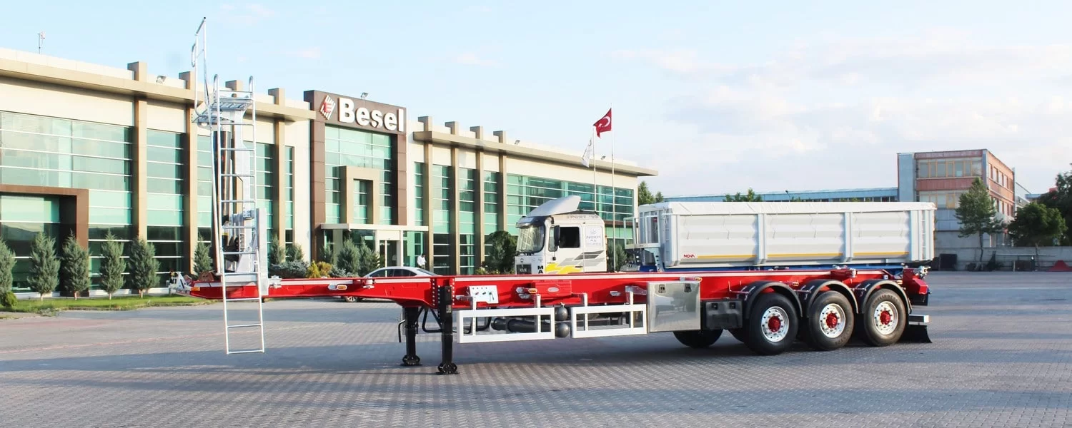 TIPPING CONTAINER CHASSIS